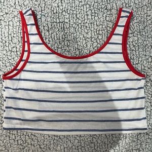 Striped tank top